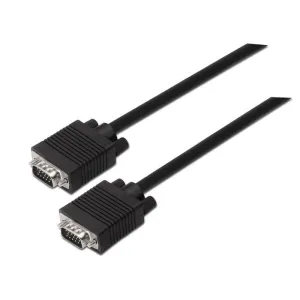 AISENS CABLE SVGA - HDB15/MACHO-HDB15/MACHO - 1.8M PARA MONITOR - TELEVISOR Y PROYECTOR - COLOR NEGRO