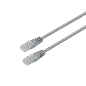 AISENS CABLE DE RED LATIGUILLO RJ45 CAT.6 UTP AWG24 - 15M - 10/100/1000 MBIT/S - COLOR GRIS