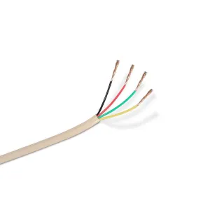 AISENS CABLE DE TELEFONO 4C - 100M - COLOR BEIGE