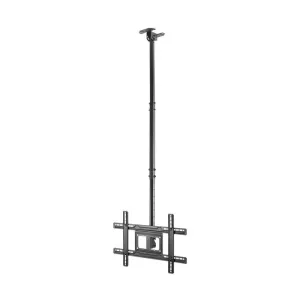 AISENS SOPORTE DE TECHO GIRATORIO - INCLINABLE - EXTENSIBLE (TV 37-80, 50KG) - COLOR NEGRO