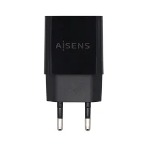AISENS CARGADOR USB 10W ALTA EFICIENCIA - 5V/2A - COLOR NEGRO