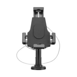 AISENS SOPORTE ANTIROBO DE SOBREMESA / PARED AJUSTABLE (1 PIVOTE) PARA TABLET - COLOR NEGRO