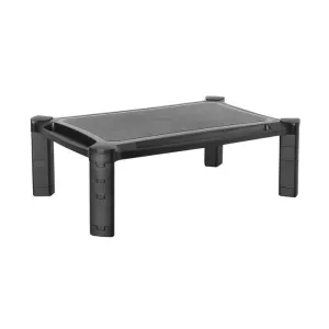 AISENS SOPORTE ELEVADOR XL PARA MONITOR HASTA 32 O PORTATIL - REGULABLE EN ALTURA - COMPARTIMENTO GUARDAOBJETOS - GESTION DE CABLES - PESO MAX. 10KG