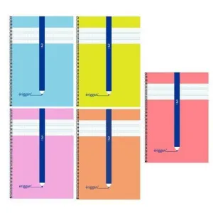 LAMELA BLOC ERIGGAN TAPA BLANDA Fº 80H 70G CUADROVIA 3 MM (5 COL.SURT.)