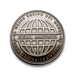 MONEDA REAL MADRID EMEM CROMO