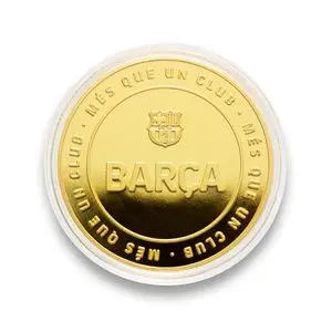 MONEDA FC BARCELONA BARÇA ORO