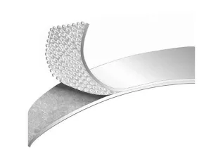 CINTA DE CIERRE ADHESIVA PLICO VELCRO BLANCO HEMBRA 50 MM X 25 M