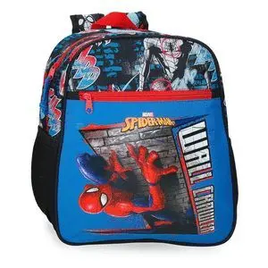 MOCHILA INFANTIL SPIDERMAN WALL CRAWLER 33CM ADAPT