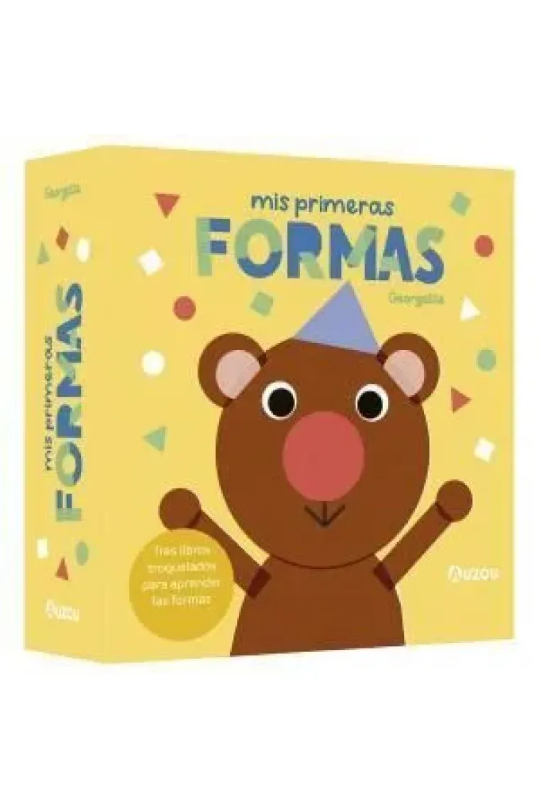 Mis primeras formas. Cofre con tres libros para bebés