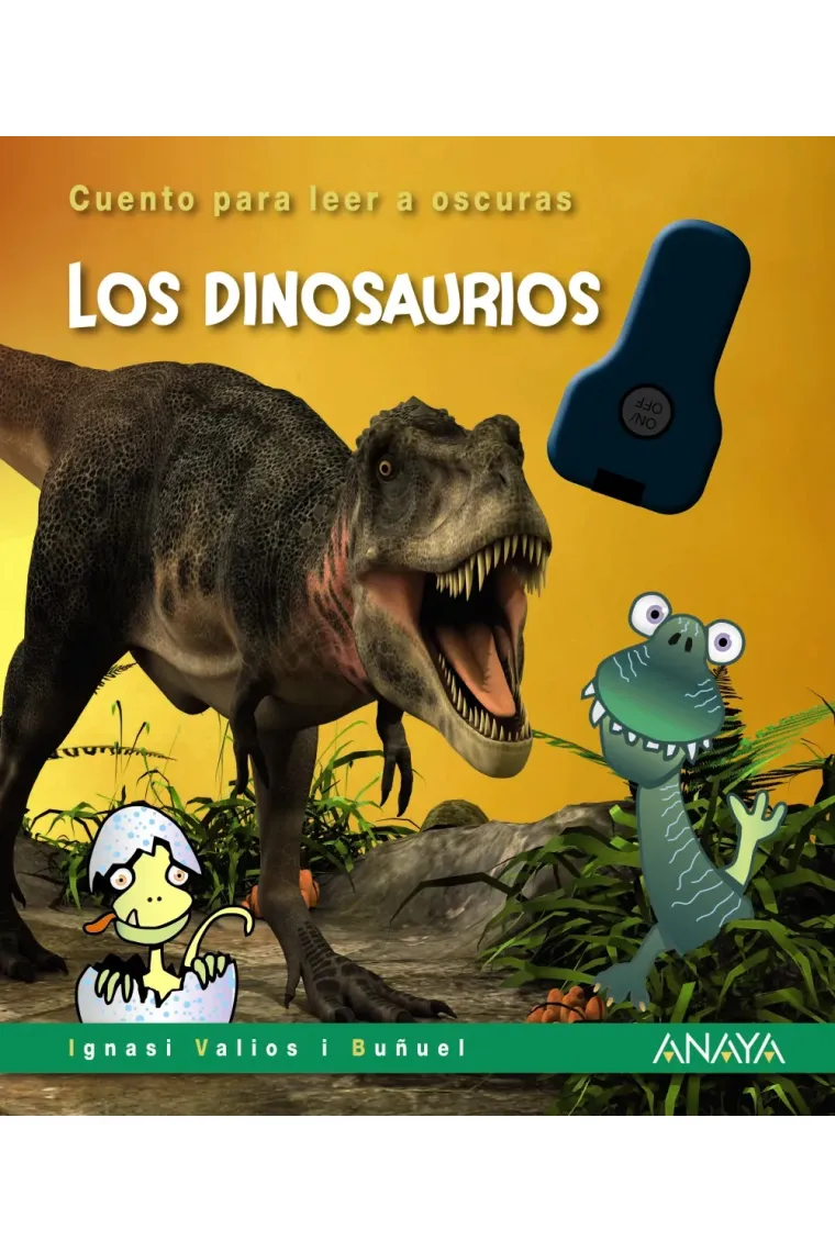 Los dinosaurios. Cuento para leer a oscuras