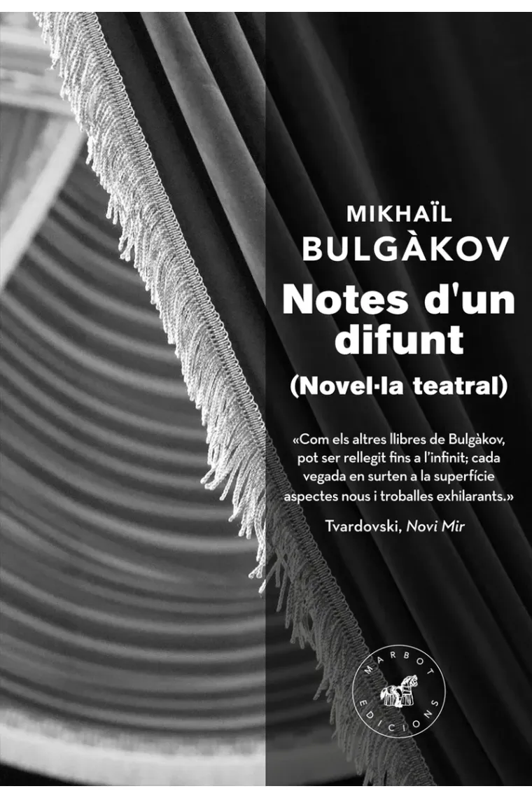 Notes d'un difunt: Novel·la teatral  (Catalán)