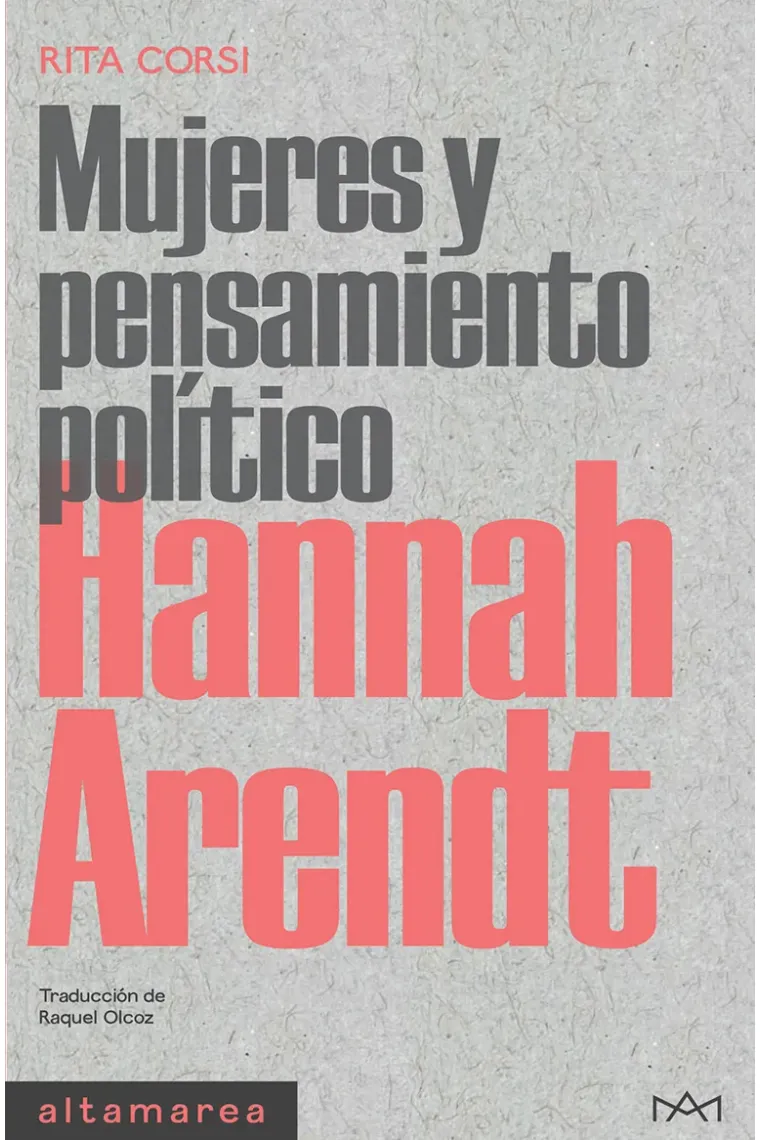 Hannah Arendt (Mujeres y Pensamiento político)