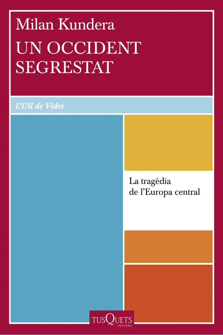 Un Occident segrestat. La tragèdia d'Europa Central (Catalán)
