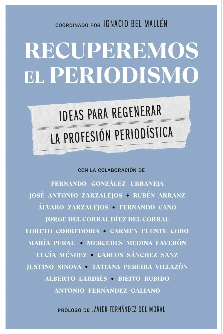 Recuperemos el periodismo