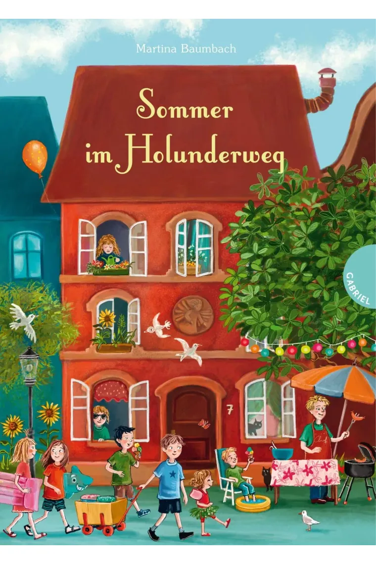 Sommer im Holunderweg (Alemán)