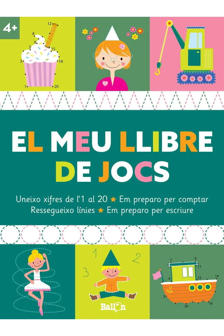 EL MEU LLIBRE DE JOCS +4 (Catalán)