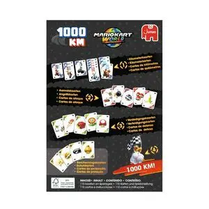 JUEGO DE CARTAS MARIO KART WORLD 1000KM