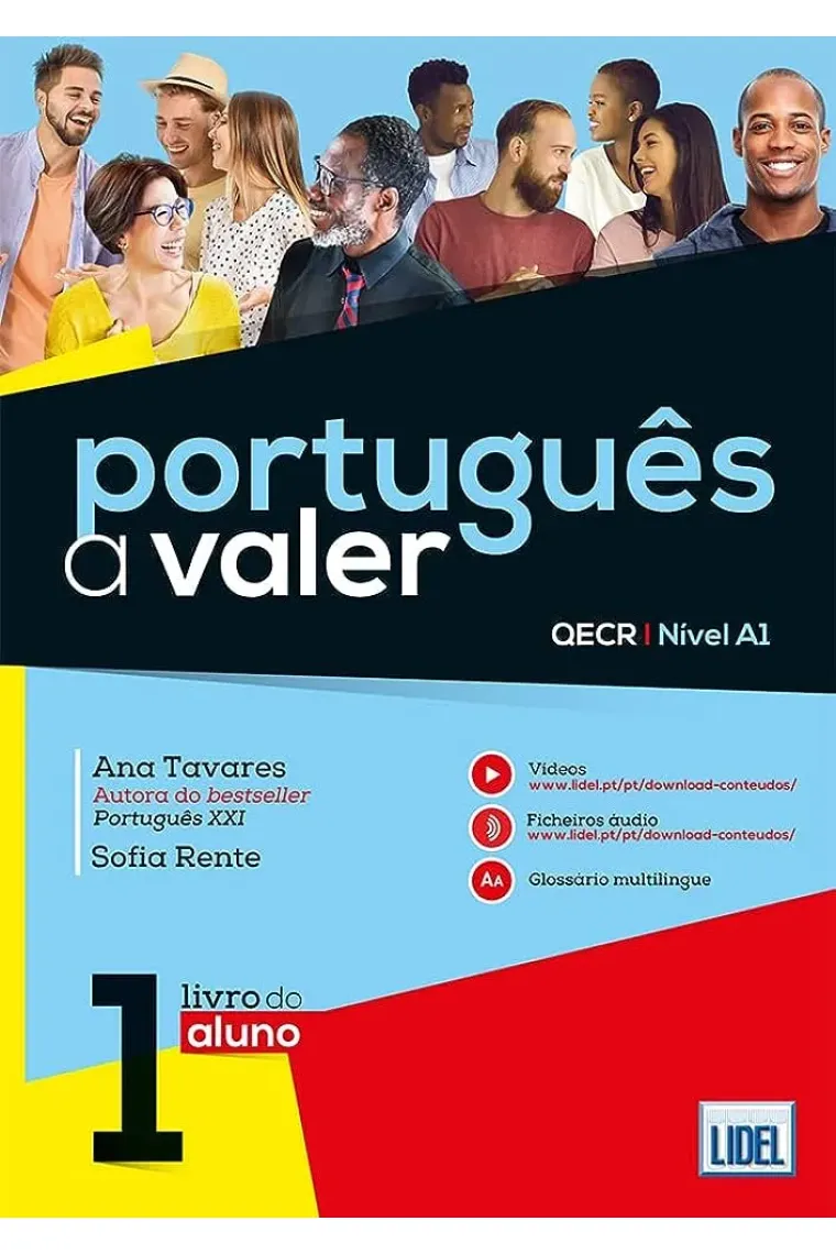 Português a Valer: Livro do Aluno + ficheiros audio 1 (A1) (Portugués)