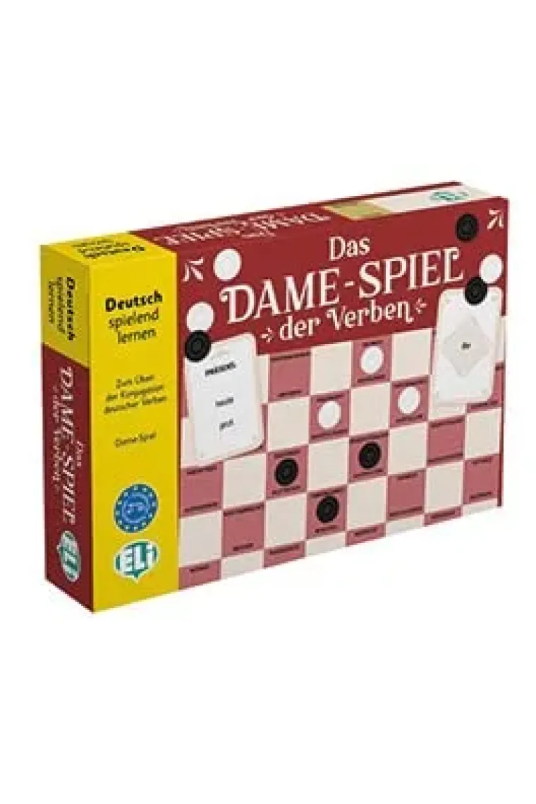 Das Dame-Spiel Der Verben Brettspiel: Niveau A1-B2 (Alemán)