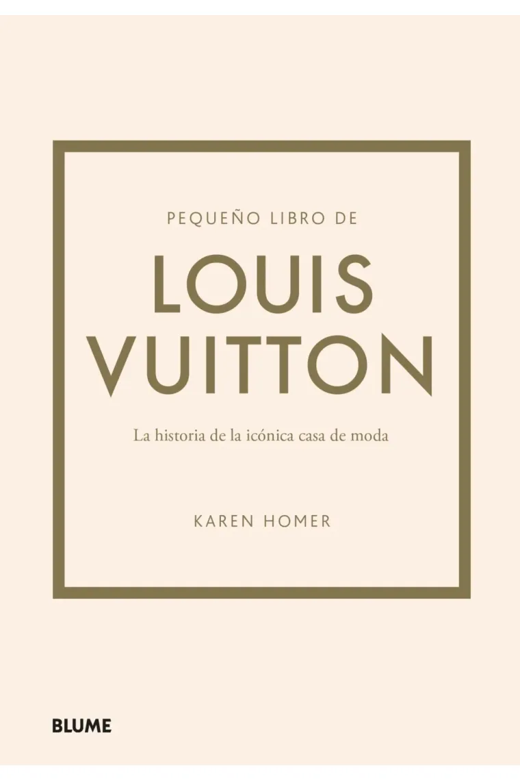 Pequeño libro de Louis Vuitton.