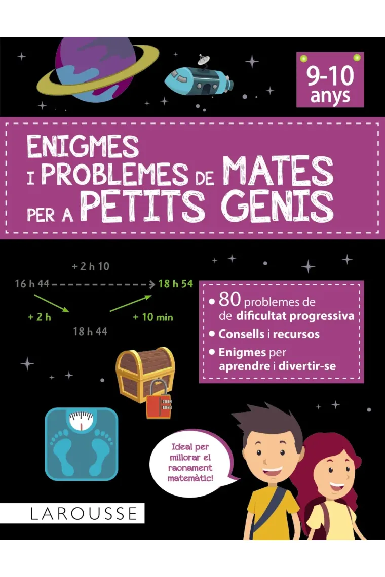 Enigmes i problemes de mates per a petits genis (9-10 anys) (Catalán)