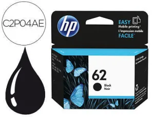 HP 62 NEGRO CARTUCHO DE TINTA ORIGINAL - C2P04AE