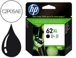 HP 62XL NEGRO CARTUCHO DE TINTA ORIGINAL - C2P05AE