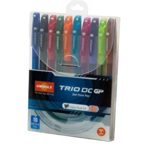CAMPUS BOLIGRAFO UNIMAX TRIO SURT./BOLS.10UD 081087 MAK081087