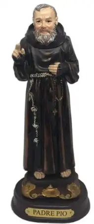 FIGURA DEL PADRE PÍO 16CM.