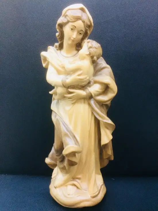 IMAGEN VIRGEN DE SALISBURGO TALLA DE MADERA 89765