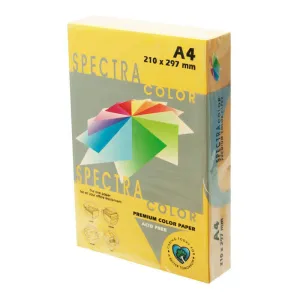 PLUS OFFICE PAPEL SPECTRA A4 80GR 500H AMARIL.ORO IT200 A4/500 MAK001579