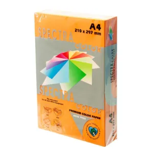 PLUS OFFICE PAPEL SPECTRA A4 80GR 500H NARANJA IT240 A4/500 MAK001578