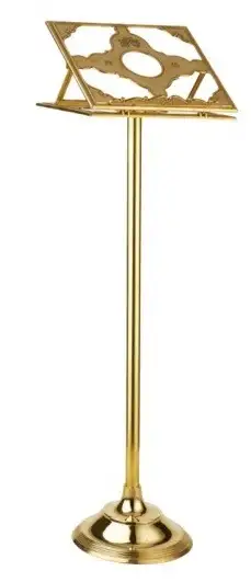 ATRIL METAL DORADO DE PIE 90131