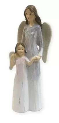 FIGURA ÁNGEL CON NIÑA 89595