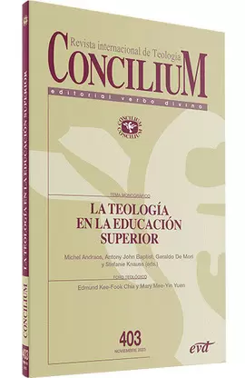 LA TEOLOGÍA EN LA EDUCACIÓN SUPERIOR