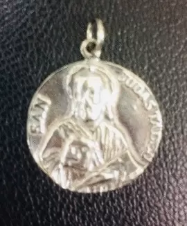 MEDALLA PLATA SAN JUDAS TADEO 90290