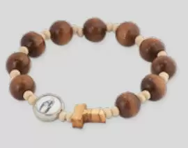 PULSERA TAU Y CRISTO DE LA MISERICORDIA 91172