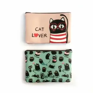 ESTHER VOLTÁ ESTUCHE/BOSA PEQUEÑA CAT LOVER