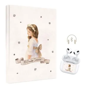 LIBRO COMUNION NIÑA+AURICULARES