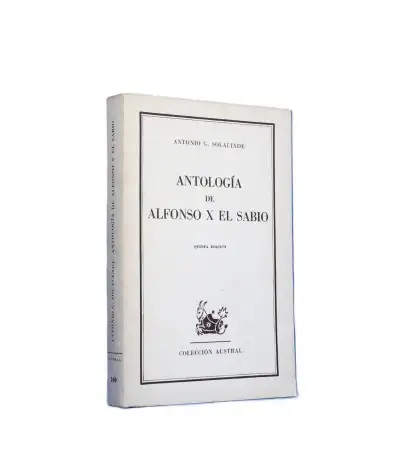 Antología de Alfonso X el Sabio
