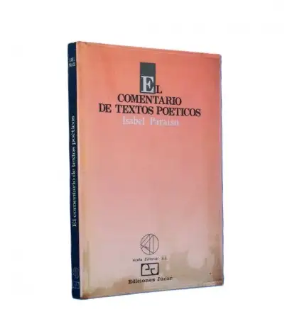 El comentario de textos poéticos