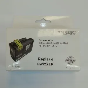 COMP. INKJET HP CARTUCHO INYECCION TINTA NEGRO 932XL OFFICEJET/6100/6600/6700 CN053AE