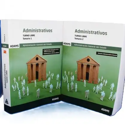 Temario Administrativos Turno Libre (Temarios 1 y 2): Administración General del Estado