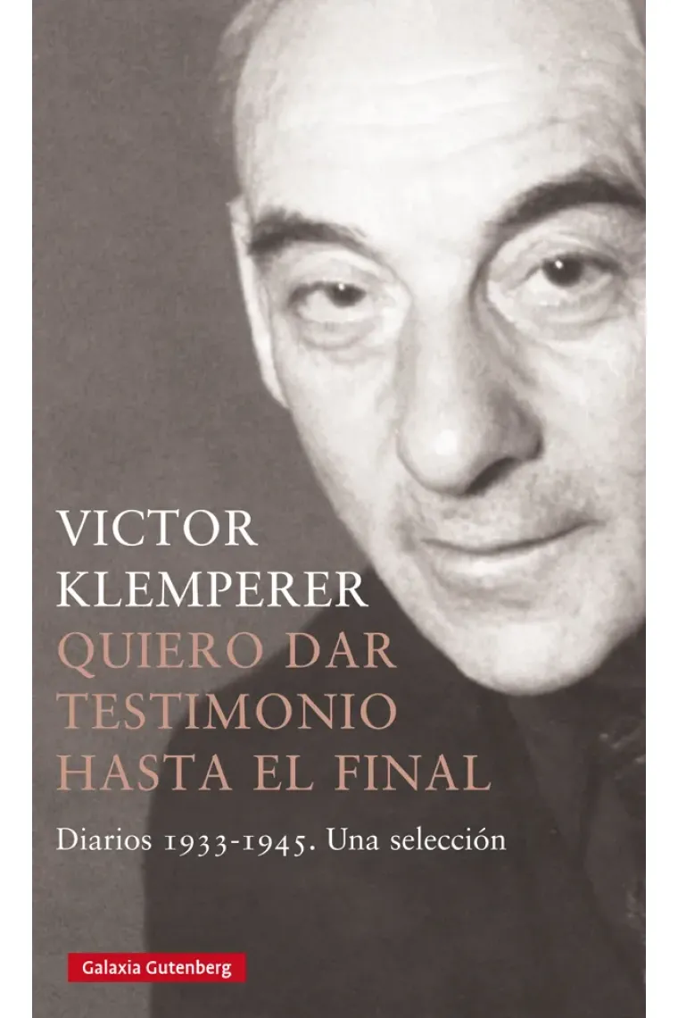 Quiero dar testimonio hasta el final