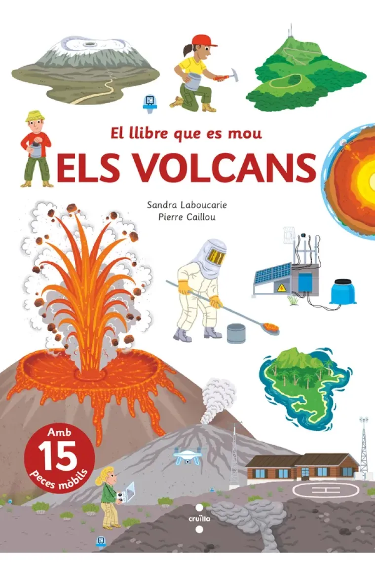 EL LLIBRE QUE ES MOU. VOLCANS (Catalán)