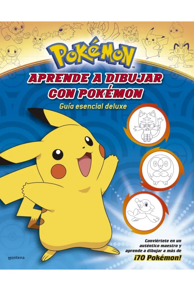 Aprende a dibujar con Pokémon: Guía esencial deluxe