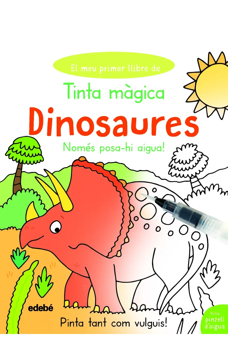 Tinta màgica Dinosaures (Catalán)