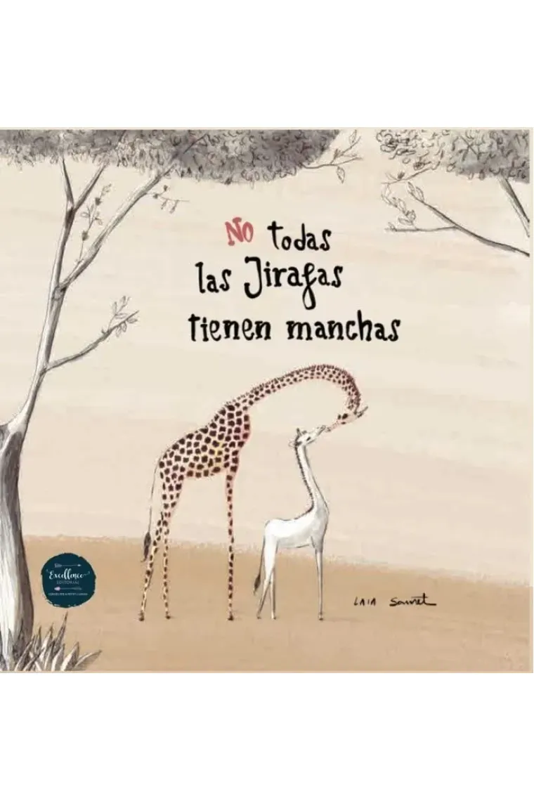 No todas las jirafas tienen manchas