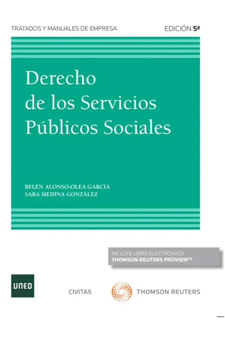 Derecho de los Servicios Públicos Sociales (Papel + e-book)