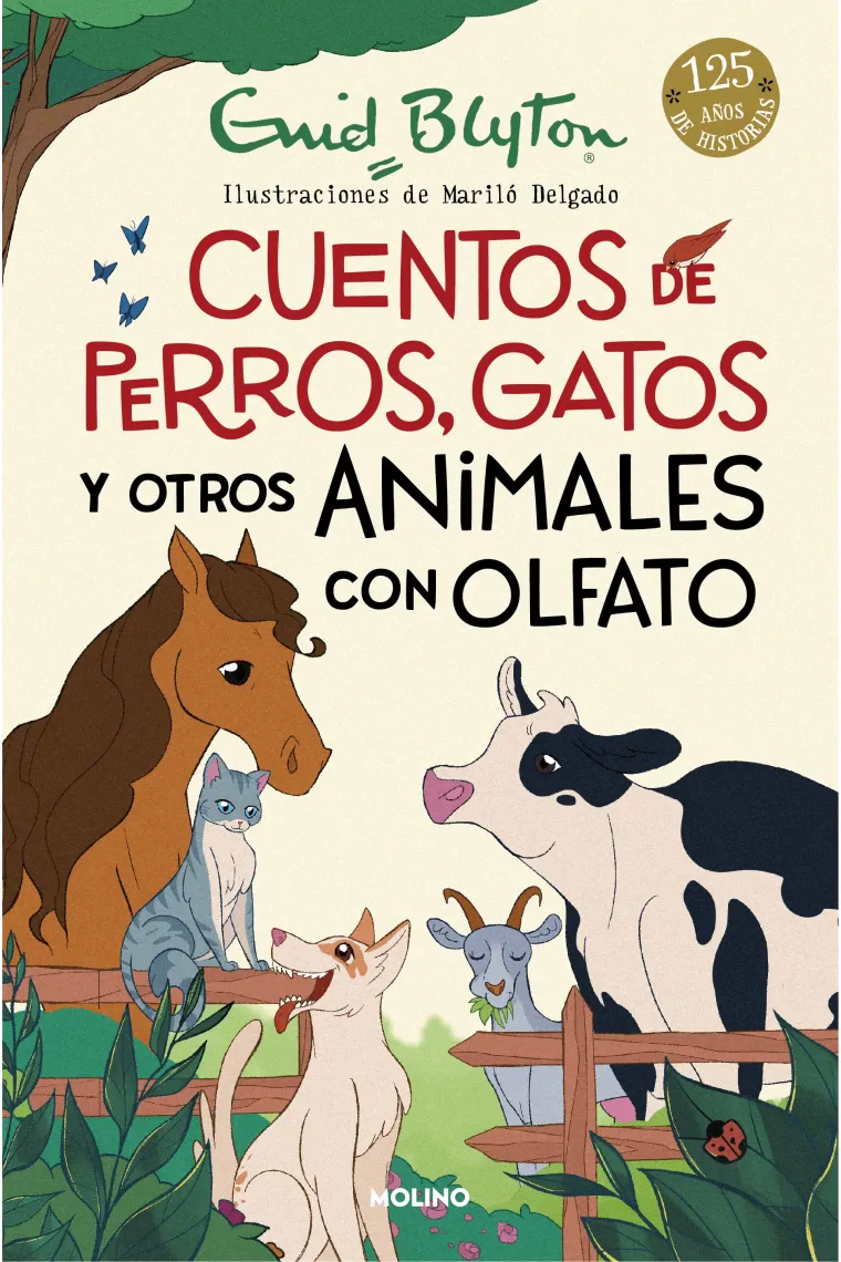 Cuentos de perros, gatos y otros animales con olfato
